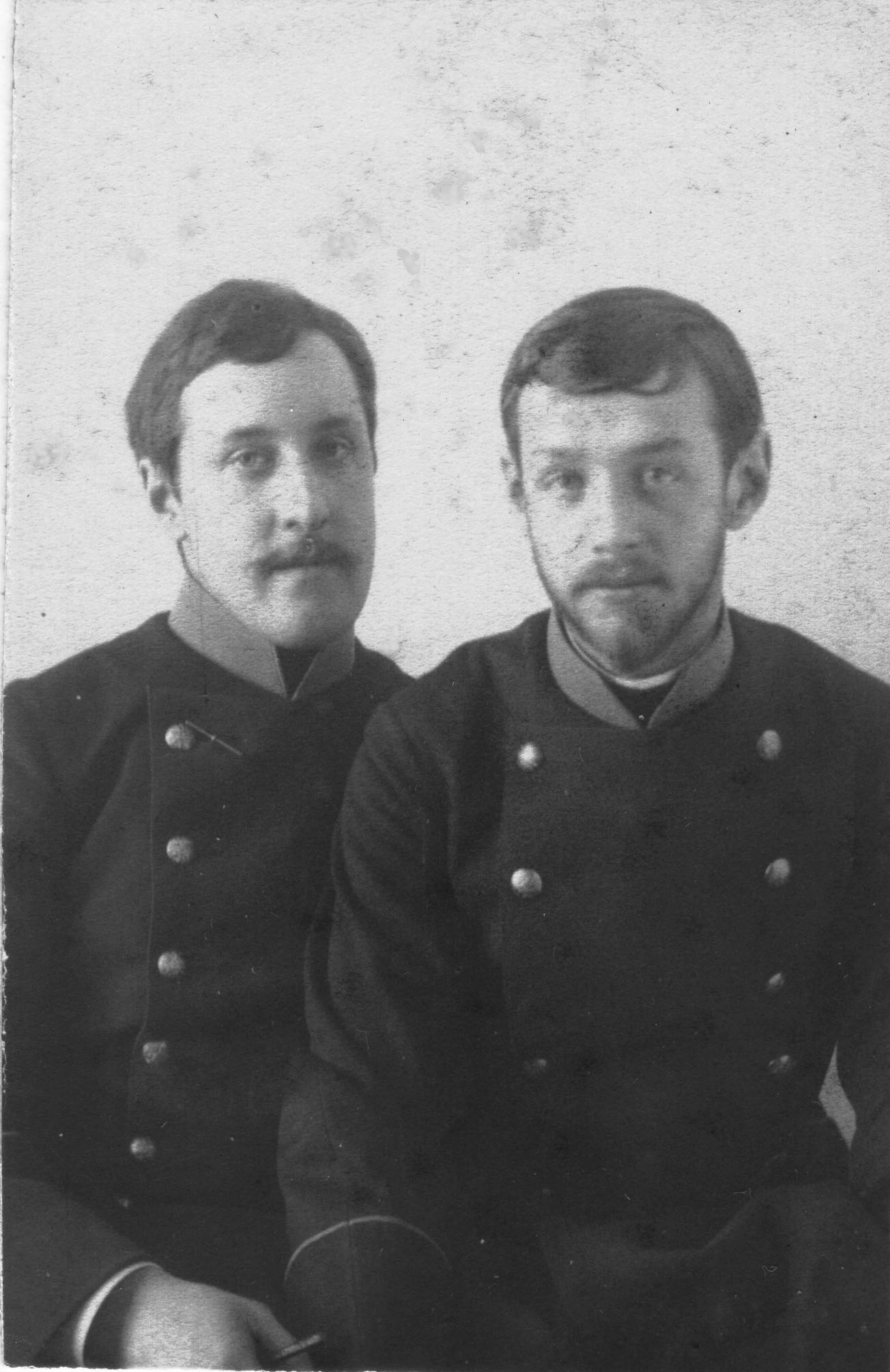 Эмиль Оскарович Визель с другом А. И. Вышнеградским